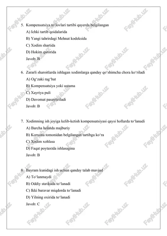 kompensatsiya to‘lovlari - Page 5