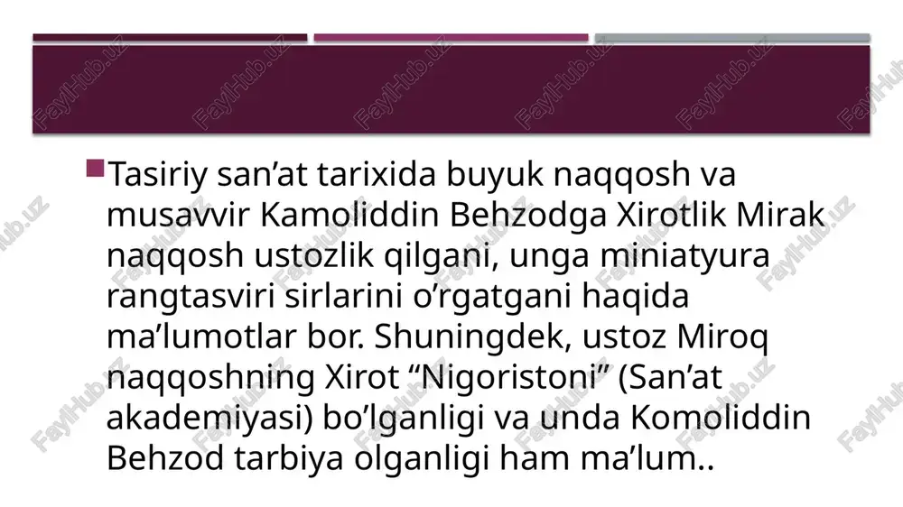 o’rta osiyo va o’zbekistondatasviriysan’atni o’qitilishi - Page 5