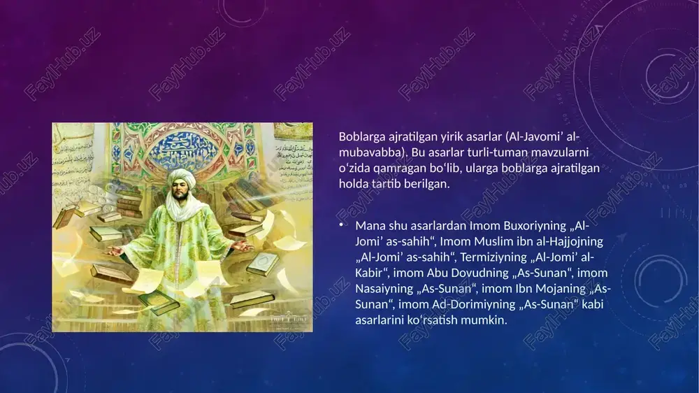 hadis ilmining shakllanishi va imom buxoriyningjahonshumulxizmati - Page 5