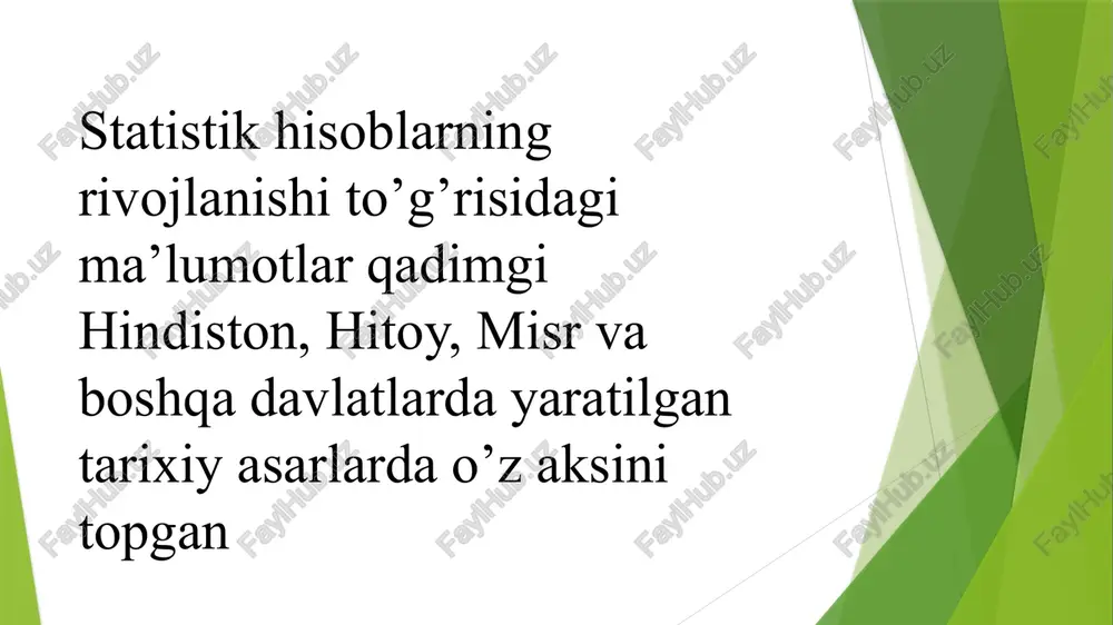 statistika fanining predmeti va uslubi - Page 5