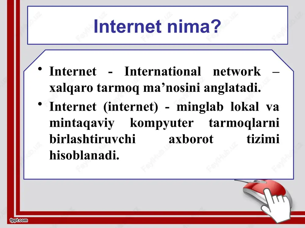 internet xizmatlari va ulardan faoliyatda foydalanish - Page 5
