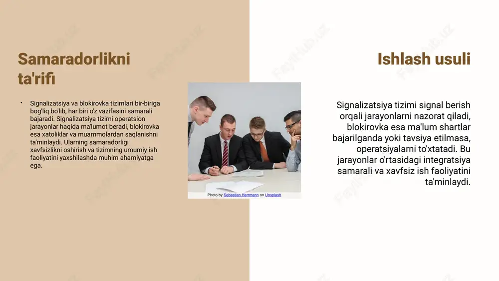 ektr signalizatsiyasi orqali ishlaydi va mexanik blokirovkalarga nisbatan bir qator afzalliklarga ega, masalan, tezlik va ishonchlilik. ishlash ko'rsatkichlari ushbu blokirovkalar tezkor javob berish va yuqori darajadagi xavfsizlikni ta'minlaydi. ularning ishlash ko'rsatkichlari, o'zaro bog'lanish darajasi va elektr uzilishlariga qarshi chidamliligi bilan aniqlanadi. taqqoslash uchun diagramma diagramma yoki grafik elektron va mexanik blokirovkalar o'rtasidagi farqlarni ko'rsatadi, masalan, ularning tezligi, ishonchliligi va xavfsizligi. qo'shimcha ma'lumotlar elektron blokirovkalar, odatda, yuqori aniqlik va tezlikni ta'minlaydi, shuningdek, avtomatlashtirilgan tizimlar bilan samarali ishlaydi. ular zamonaviy kommutatsion apparatlarda keng qo'llaniladi. elektron blokirovkalar elektron blokirovkalar xavfsizlikni ta'minlashda muhim rol o'ynaydi. ularning afzalliklari tezlik, ishonchlilik va avtomatlashtirish imkoniyatlarida namoyon bo'ladi, bu esa ularni mexanik blokirovkalar bilan taqqoslaganda ustun qiladi. dasturiy blokirovka ta'rifi dasturiy blokirovkalar, odatda, dasturiy ta'minot orqali amalga oshiriladigan xavfsizlik mexanizmlardir. ular muayyan shartlar bajarilganda yoki muhim jarayonlar davomida tizimning ishlashini to'xtatish yoki cheklash uchun ishlab chiqilgan. bunday blokirovkalar xavfsizlikni ta'minlash va nosozliklarni oldini olish uchun juda muhimdir. qo'llanilishi …