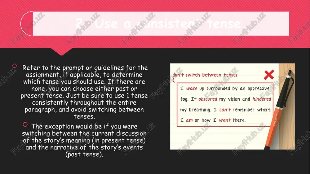narration: narrative paragraph - Page 5
