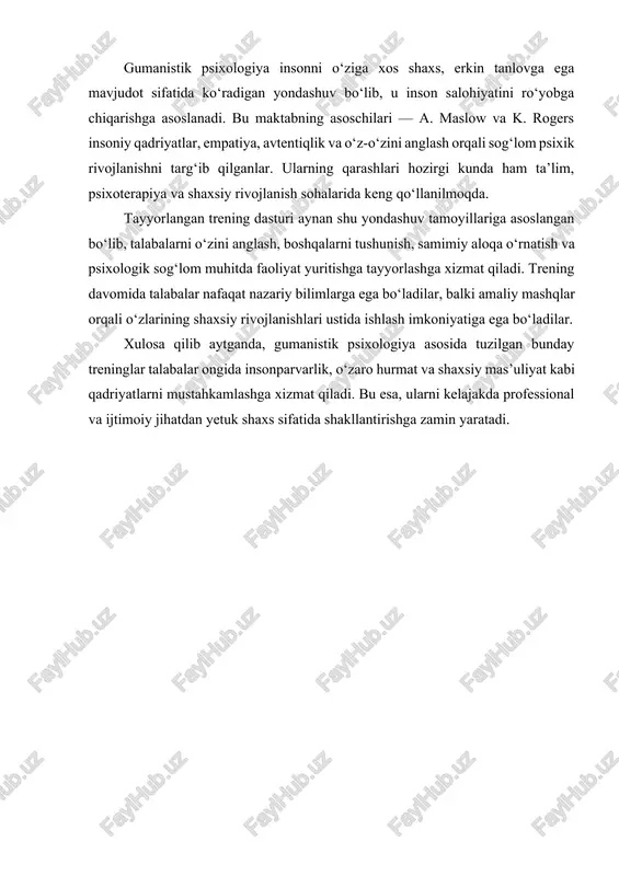gumanistik psixologik maktab - Page 5
