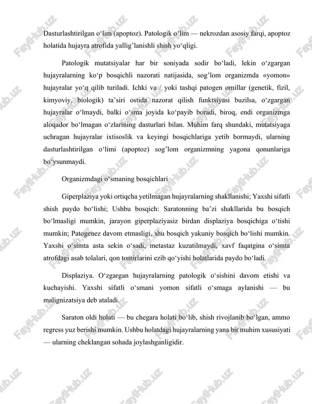 ni tashkil etdi. turmush sharoiti, atrof-muhit va turmush tarzi yomonlashib borayotganligi sababli, 2020 yilga kelib, olimlar bashoratiga ko‘ra, saraton bilan kasallanganlar soni 16 millionga yetadi. kasallanganlar foizini kamaytirish uchun rak kasalligini profilaktika qilish lozim. yevropada saraton kasalligining oldini olish choralari qo‘llanilgach, kasallanishlar soni 20 foizga kamaydi. saraton bilan kurashishdagi eng yaxshi choralar — chekish va noto‘g’ri ovqatlanish bilan kurashish, ultrabinafsha nurlanishini kamaytirishdir. onkologik kasalliklarni keltirib chiqaruvchi eng asosiy omillarga: psixologik travma, irsiyat, abortlar va zararli odatlar kiradi. bemorning kasallikga moslashuvi 5 bosqichda amalga oshadi. 1. rad etish 2. qahr-g'azab 3. savdolashish 4. depressiya 5. kasallikni qabul qilish rad etish. "yo'q faqat men emas, men bilan bu sodir bolishi mumkin emas". bemor kaslligini tan olmaydi va 2xil rad etadi. yoki boshqa kasalxonaga boshqa shifokorha uchrashadi, yoki bo'lmasa bemor kasalxonaga bormaydi, kasallik haqida umuman gap ochmaydi. qahr-g'azab. "nega aynan men bilan sodir bo'ldi". bemor yaqinlari va shifokorga qo'pol munosabatda bo'ladi. bemorni hayotdan …