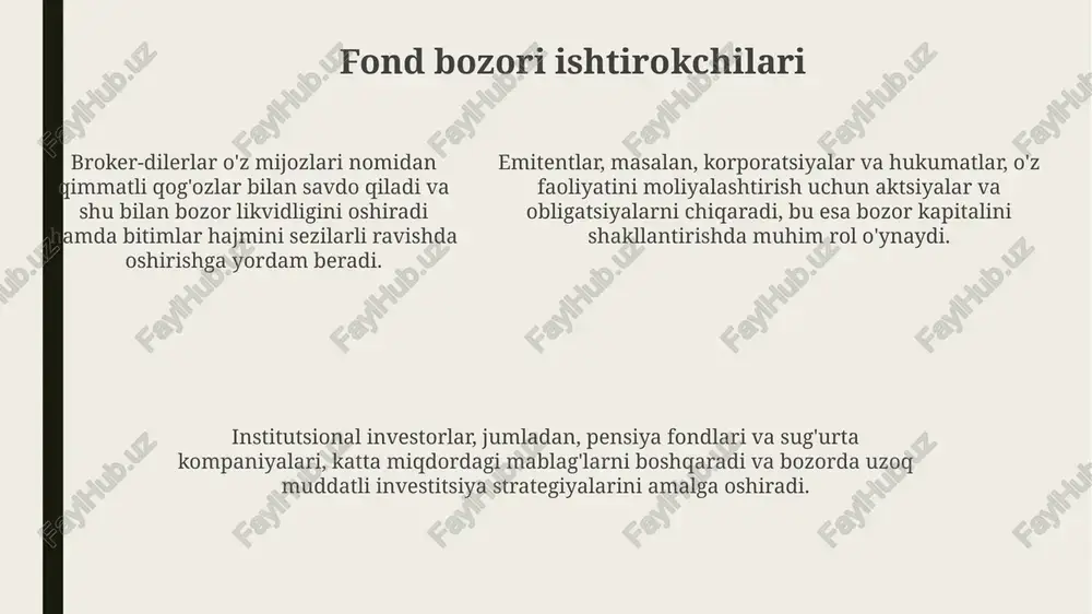-2030 yillarda bozorda raqobatbardoshlikni oshiradi. barqaror investitsiyalar tobora muhim ahamiyat kasb etmoqda, esg (ekologik, ijtimoiy va boshqaruv) omillari investitsiya qarorlarida hisobga olinadi, chunki investorlar 2025 yildan boshlab ijtimoiy mas'uliyatli kompaniyalarni qo'llab-quvvatlamoqda. e'tiboringiz uchun rahmat image1.png