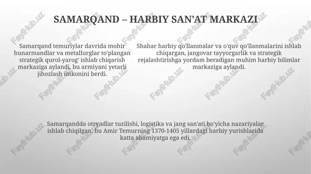 amir temurning yurishlari va harbiy san'ati - Page 5