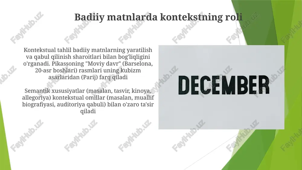 badiiy matnning semantik xususiyatlari - Page 5