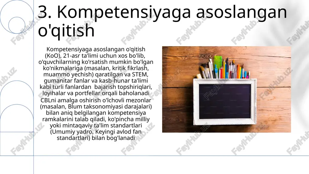 dars ta'limini tashkil etisjning asosiy shakli - Page 5