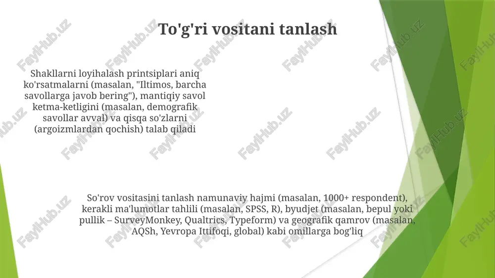 shaklingiz yoki so'rovingizni rejalashtirish - Page 5