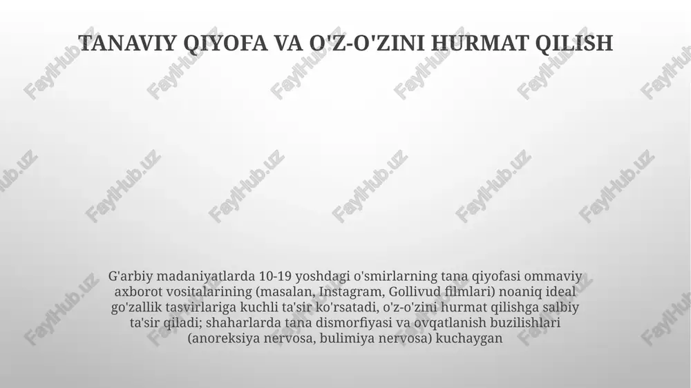 keksalik davrining psixologik xususiyatlari - Page 5