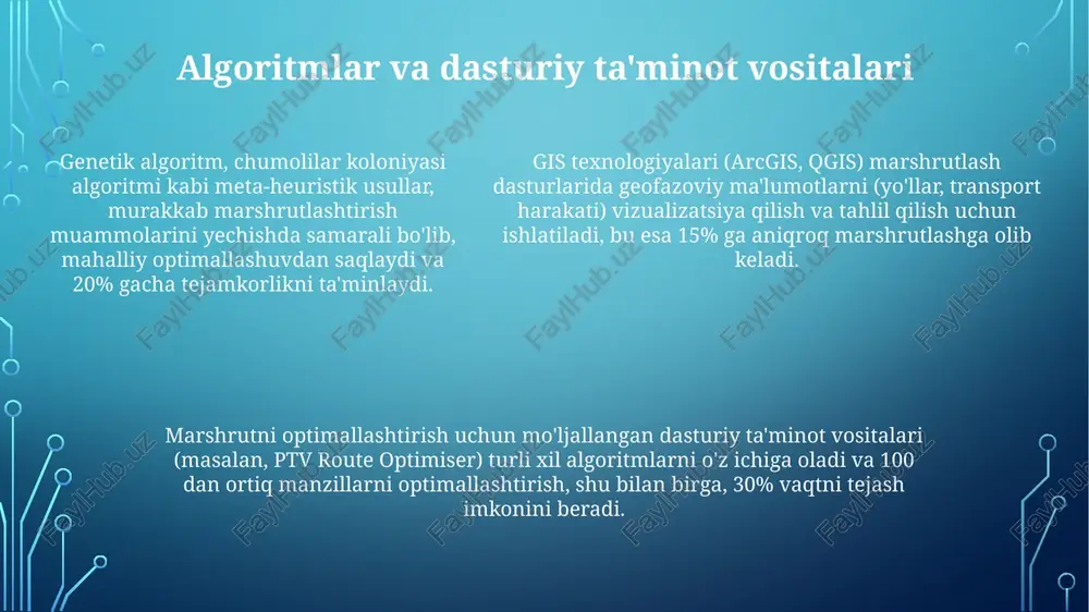avtotransportlogistikasidayoʻnalishlarnioptimallashtirish - Page 5