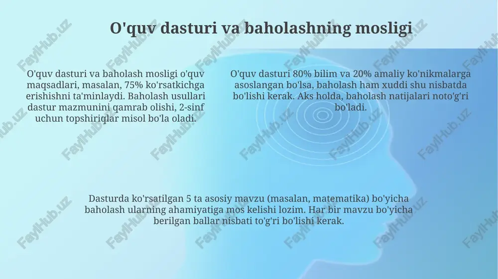 boshlang'ich ta'limda o'quvchilarning bilim, ko'nikma va malakalarini tashxis etish - Page 5