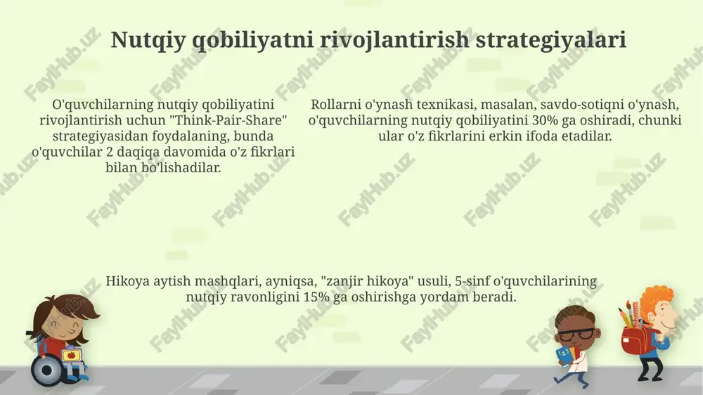 yozish va nutqiy kompetensiyalar - Page 5