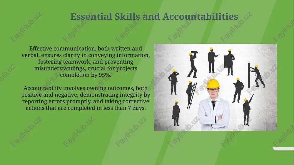 career responsibility presentation - Page 5