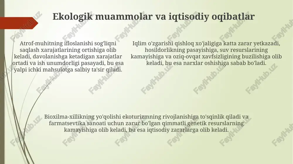ekologik xavfsizlikni ta'minlash - Page 5