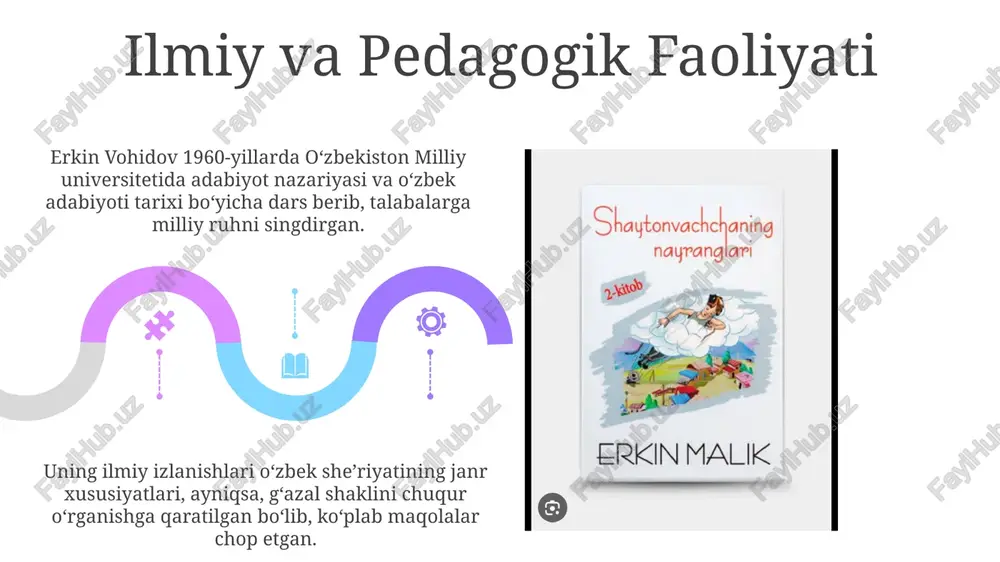 erkin malikning hayoti va ijodi - Page 5