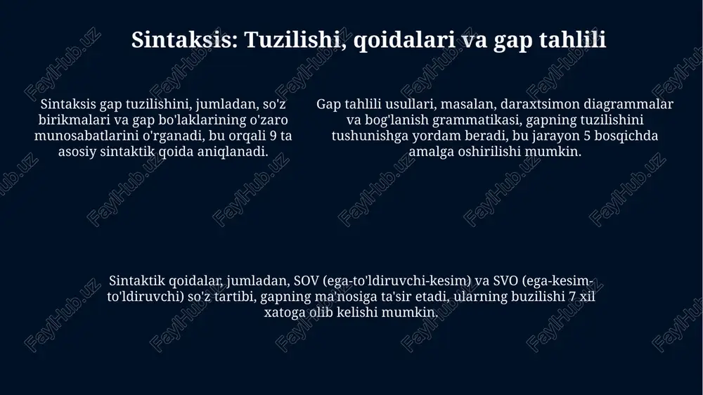 grammatika: ta'rif, ahamiyat va tilshunoslikdagi o'rni - Page 5