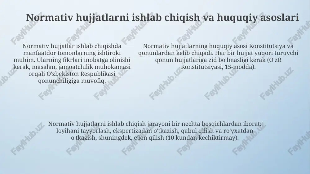hujjatchiliktarixi.normativ(me’yoriy)hujdattushunchasi - Page 5