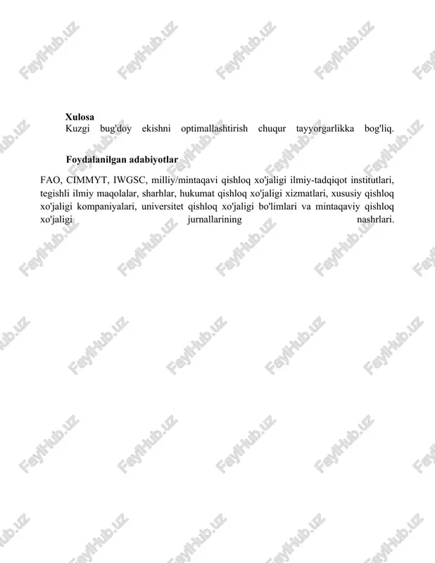 kuzgi bug'doy ekishga tayyorlash - Page 5