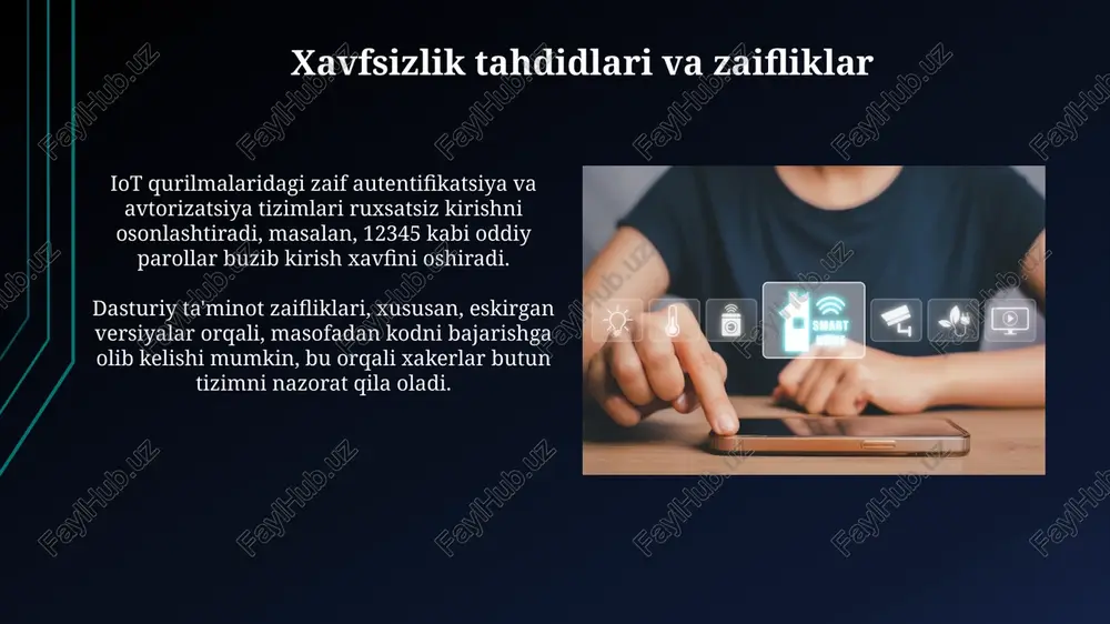 iot apparat vositalari va ularning xavfsizlik masalalari - Page 5