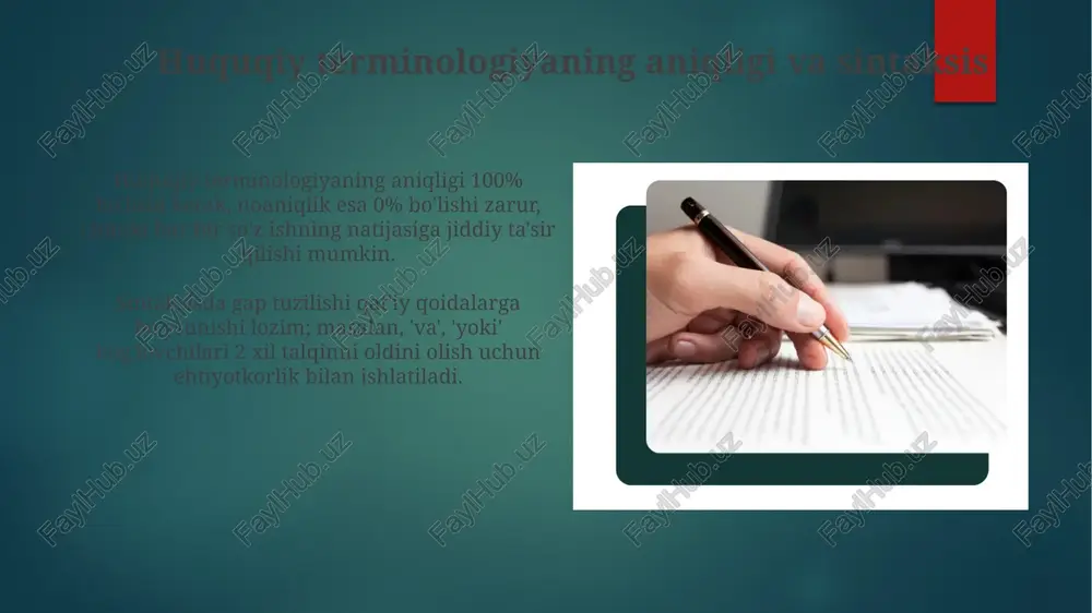 ish hujjatlarining grammatik jihatdan tuzilishi - Page 5