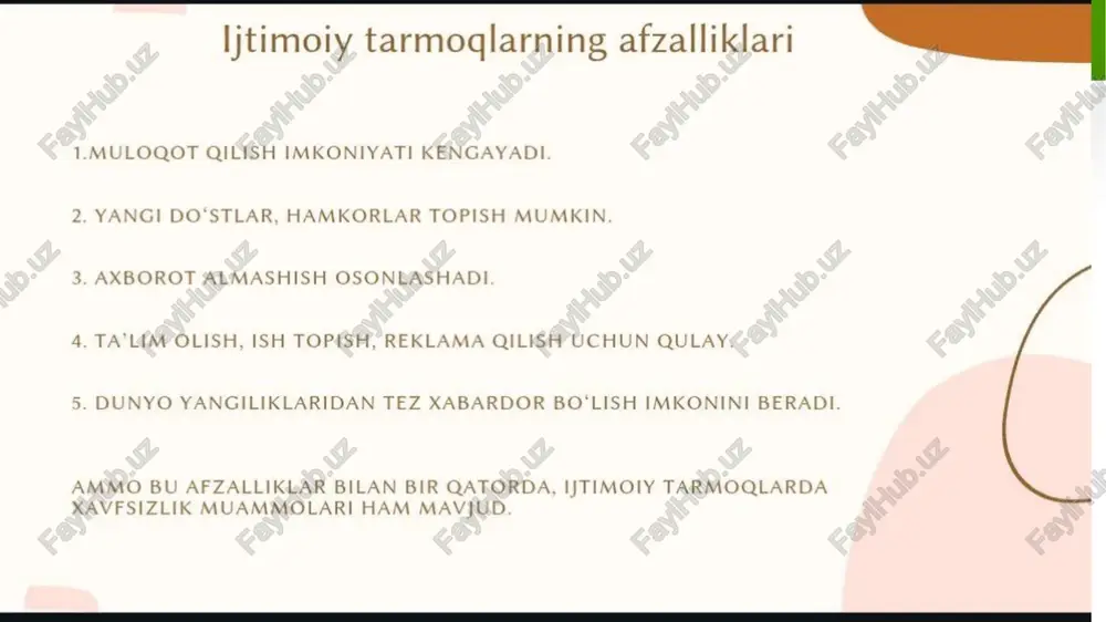 umarova begoyimning raqamli axborot terxnologiyalari fanidan taqdimoti - Page 5