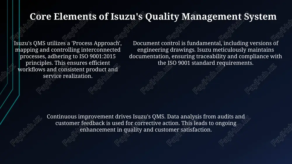 isuzu's technology & quality commitment - Page 5