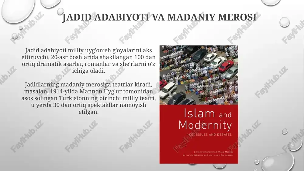 jadidmarifatparvarlarining o'lkaijtimoiymanaviy hayotdagi o'rni - Page 5