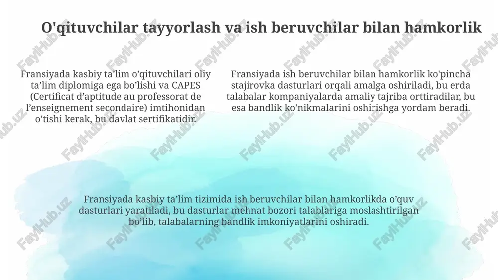 kasbiy ta'lim tizimining rivojlanishi va tuzilishi - Page 5
