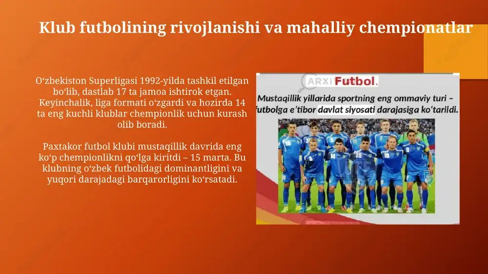 mustaqillik davrida oʻzbek futboli - Page 5