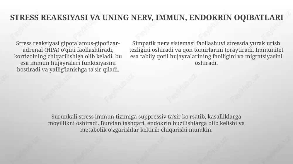 organizmning nerv, immun-endokrin boshqariluvi - Page 5