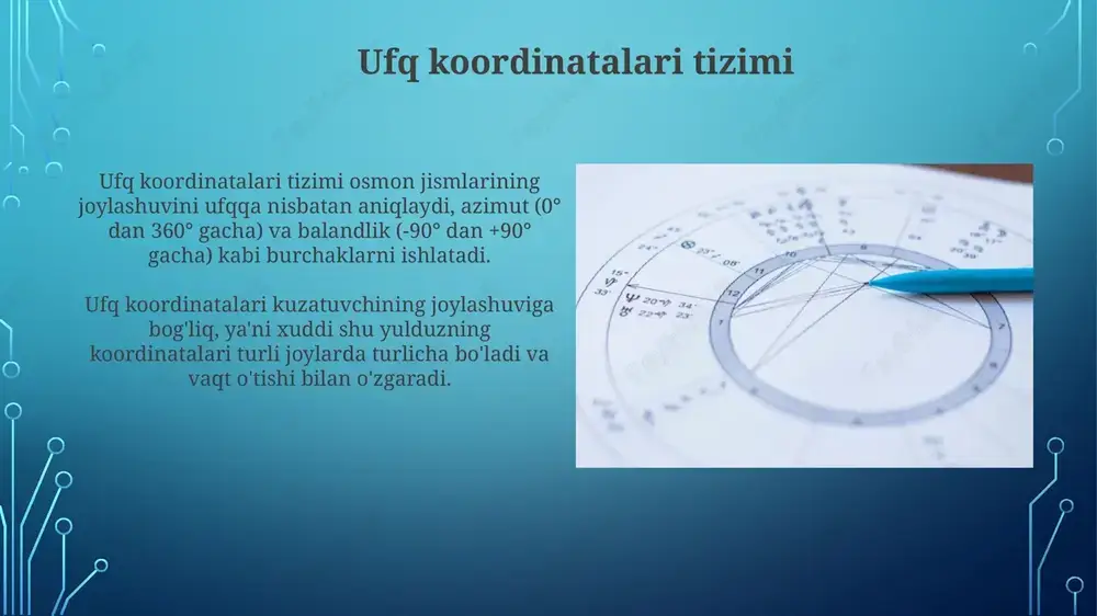 asosiy nuqtalar, chiziqlar va tekisliklar tahlili - Page 5
