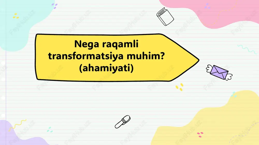 ayon ketma-ketligini odamlardan texnik tizimlarga o'tkazishni anglatadi. ko'pgina hollarda, kerakli hujjatlarning raqamli mavjud bo'lishi etarli emas (garchi bu avtomatlashtirishning asosiy sharti bo'lsa ham). agar jarayon ilgari jamoa tomonidan qo'lda (ham analog, ham raqamli) boshqarilsa va endi boshqa inson aralashuvisiz shaxsiy kompyuter tomonidan mustaqil ravishda boshqarilsa, u muvaffaqiyatli avtomatlashtirilgan. biz mijozimiz uchun haftalik loyiha hisobotlarini chiqarishni avtomatlashtira oldik. loyihada ishlaydigan xodimlar faqat sharh orqali loyihani boshqarish vositasida tegishli loyiha uchun tegishli vaqtni bron qilishlari kerak. tayyorlangan haftalik hisobot keyin avtomatik tarzda tuziladi va har bir kishiga loyihaning borishi va holati haqida optimal ko'rinish beradi. loyiha menejerlari endi ko'p vaqt talab qiladigan tayyorgarlik bilan shug'ullanishlari shart emas. misol. raqamlashtirishsiz avtomatlashtirish xulosa qilib aytganda, avtomatlashtirish faqat raqamlashtirish asosida amalga oshirilishi mumkin. buni zamonamizning texnologik va raqamli transformatsiyasidagi navbatdagi qadam sifatida ko‘rish mumkin. raqamlashtirish asosan raqamli ishni qo'llab-quvvatlashga qaratilgan bo'lsa-da, avtomatlashtirish bu ishni mustaqil ravishda bajarishga imkon beradi. raqamlashtirish ham, avtomatlashtirish ham tashqi ekspertlar …
