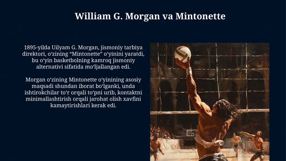 voleybol oʻyinining vujudga kelishi tarixi va rivojlanish - Page 5