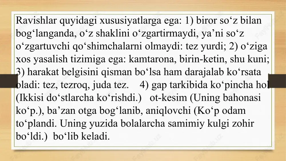 ravishlar xususiyatlari - Page 5