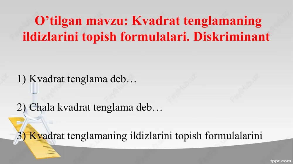viyetteoremasi.kvadratuchhadnichiziqliko’paytuvchilargaajratish - Page 5