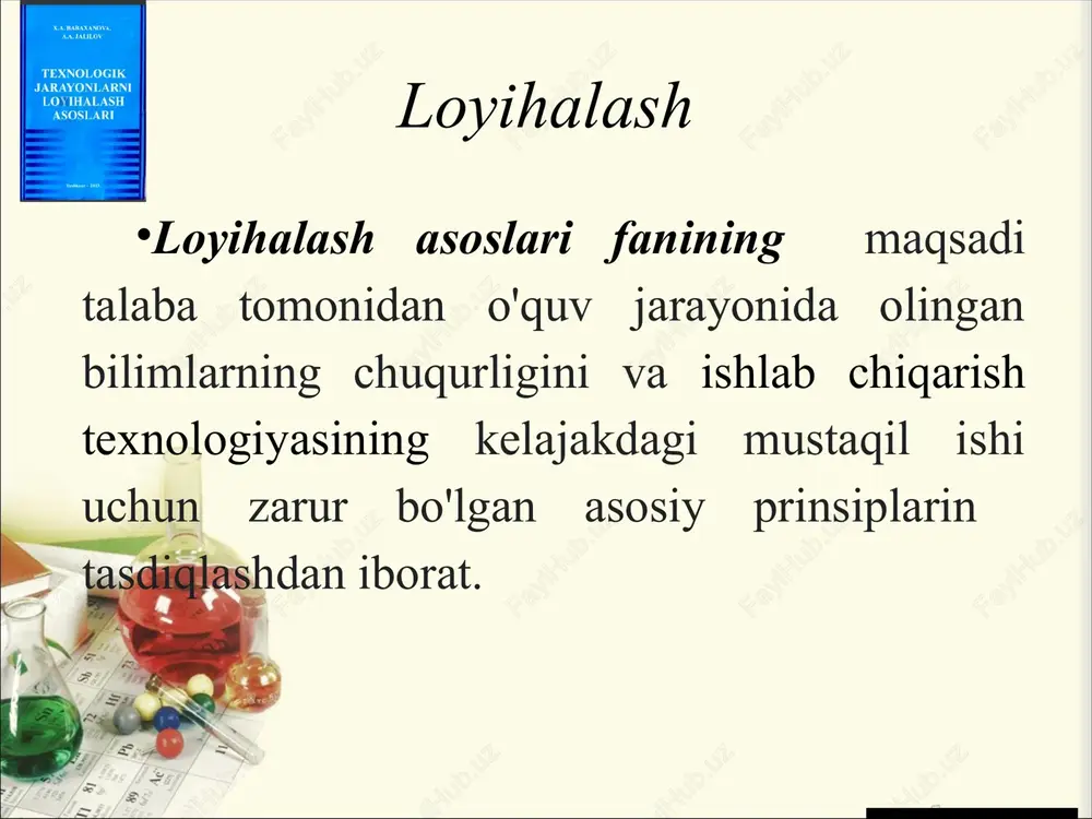elektrokimyoviy ishlab chiqarish korxonalarining jixozlari va loyihalash asoslari - Page 5