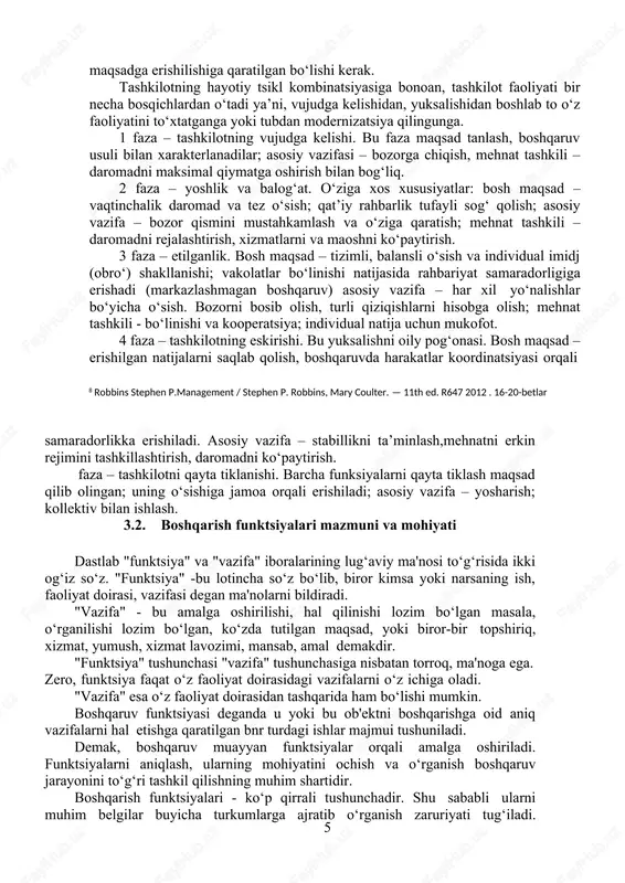 . baxtga qarshi har bir korxona ham bir xil maxsulot ishlab chiqarmaydi, masalan mashina, telefon vahokozo. bunung sababi aqsh iqtisodiyoti orqali tushuniladi ya’ni aqsh iqtisodiyotida yaratuvchilik va xizmat koʻrsatish savdosi kiradi. aqshda 77 foyiz biznes servis korsatish hisoblanadi. yevropa ittifoqida esa bu korsatkich 73 % ga teng. ammo rivojlanmagan davlatlarda servis korsatish kam darajada rivojlangan, masalan, niagarada 33 % iqtisodni tashkil qiladi. laosda esa 37% va malayziyada 38% iqtisodiyotni tashkil etadi. ishlab chiqarishda kimning fikri muhum? balki kompaniyalar boshqaruvchilari kimki kerekli balki resurslar bilan taminlovchi yoki happasidan soʻng narx va sifatni belgilovchilardir? balki ular ishlab chiqaruvchilardir kimki mahsulut yoki xizmatlarni yekazib beruvchi?balki ular distributerlardir kimki qachon va qayerda mahsulotlar istemolchilarga kerak boʻlishini belgilovchilardir? umuman olganda ularning hech biri emas! narxlar zanjirida faqatgina istemolchilar eng katta kuchga egadur. faqatgina istemolchilargina mahsulotning bahosini va yaratishni belgilovchilar hisoblanadi. bu borada menejerlar istemolchilarga toliq boʻsunishlari shartdur8. mehnat qismlari tashkilot hisoblanishi uchun quyidagi talablarga javob …
