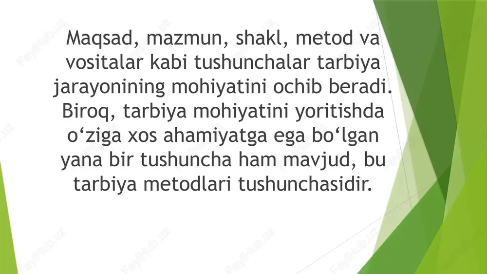 zarur bo‘ladigan tashkiliy jihatlari ko‘zda tutiladi. mazkur tuzilma bir tomondan jamoa a‘zolari qo‘shilgan ishchanlik munosabatlarini ifoda etsa, ikkinchi tomondan rahbarlik vazifasini bajaruvchi tarbiyachilar hamda jamoa a‘zolari o‘rtasidagi mavjud boshqarish munosabatlari mazmunini ifoda etadi. norasmiy tuzilma jamoaning barcha a‘zolari o‘rtasida shaxslararo ma‘naviy psixologik munosabatlarining umumiy tizimi va mikroguruxini tashkil etuvchi ayrim a‘zolar o‘rtasidagi tanlash munosabatlari mazmunini ifodalaydi. jamoaning har bir a‘zosi mavjud munosabatlar tizimida u yoki bu o‘rinni egallaydi. demak, yuksak darajada uyushtirilgan jamoa o‘zida bir necha xususiyatlarni namoyon etadi. ular quyidagilardir: ijtimoiy ahamiyatga ega yagona maqsadning mavjudligi. birgalikdagi umumiy faoliyatning tashkil etilishi. majburiy ma‘suliyatli munosabatning yo‘lga qo‘yilishi. saylangan umumiy rahbariy organga egalik. jamoani shakllantirish muayyan mudatli, murakkab jarayondir. jamoaning vujudga kelishi uchun 4 bosqich zarur. jamoaning shakllanish bosqichlari: birinchi bosqich, dastlab pedagog butun guruhga talab qo‘yadi ikkinchi bosqich, so‘ngra jamoa faollari jamoa a‘zolariga talab qo‘yadi uchinchi bosqich, so‘ngra butun jamoa alohida shaxsdan muayyan tarzda olib borishni talab qiladi to‘rtinchi bosqich, …