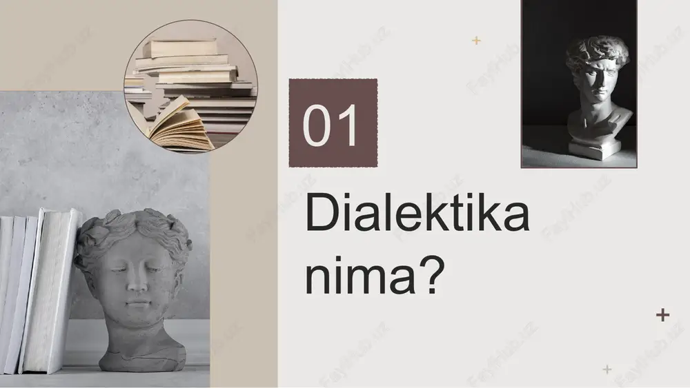 a harakat qilgan. miqdor - bu mazmunan farq qilmaydigan, o‘xshash sifatga ega bo‘lgan ob’ektlarning turkumlanishidan chiqqan o‘lchamdir. mohiyat va hodisa, mazmun va shakl, miqdor va sifat, sabab va oqibat, zarurat va tasodif, imkoniyat va voqe’lik shular jumlasidandir. me’yor – bu ob’ektdagi qismlarning o‘zaro aloqadorligi xususiyatidan kelib chiqadigan sifat va miqdor birligining chegaranganligini, shu birlikning muayyanligini saqlaydigan miqdoriy o‘zgarishlar intervalini ifodalaydi. 01 02 03 04 kategoriya tushunchasi va ularning turlari. narsa va hodisalarning tadrijiy rivojlanishi sabab-oqibat munosabatlari tarzida namoyon bo‘ladi. shunga ko‘ra, sabab – biror narsa va hodisa rivojlanish jarayonining oqibatidir. imkoniyat va voqelik falsafaning muhim kategoriyalaridir. imkoniyat narsa va hodisalarning makon va zamondagi rivojlanish tendentsiyasini ta’minlaydigan, muayyan qonuniyatlarga asoslangan rivojlanishning namoyon bo’lishidir. imkoniyat va voqelik kategoriyasini ham, bilishning umumiy mantiqiy tamoyillariga ko’ra, boshqa kategoriyalar bilan bog’liqlikda tahlil qilish muhim ahamiyatga ega. imkoniyat narsa va hodisalar rivojlanish jarayonining ichki birligini ifodalandi va ularning rivojlanish shart-sharoitlarini , sabablarini, zaruriy qonuniyatlari, mohiyatini o’zida …