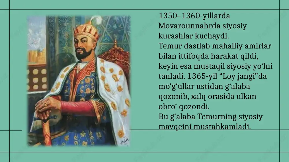 amir temurdavlatining tashkiltopishi - Page 5