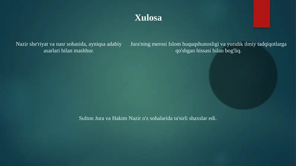 sulton joʻra va hakim nazir hayoti va ijodi - Page 5