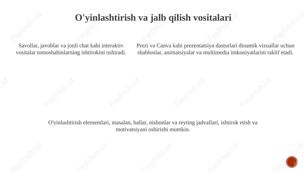 zamonaviy taqdimot vositalari - Page 5