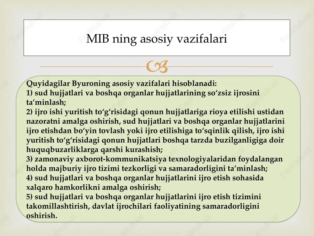 atni amalga oshiradi; bevosita isteʼmolchilar tomonidan foydalanilgan hamda tegishli hududlar chegarasidagi tarmoqlarga yetkazib berilgan energiya resurslari va suv hajmi oʼrtasidagi tafovutlarni aniqlash, bartaraf etish va oldini olish choralarini koʼradi; elektr, gaz uzatish,gaz taqsimlash, suv taʼminoti va suv chiqarish tarmoqlariga noqonuniy ulanish, talon-toroj qilish holatlarini aniqlash, bartaraf etish va oldini olishda ichki ishlar organlari, boshqa huquqni muhofaza qiluvchi va nazorat idoralari bilan hamkorlik qiladi; noqonuniy ulanish energiya resurslari va suvni taqsimlash, sotish va isteʼmol qilish hajmlarini, shu jumladan, nazorat qilish va hisobga olishning avtomatlashtirilgan tizimlari orqali monitoring qiladi; belgilangan muddatlarda isteʼmolchilarning hisobga olish uskunalari koʼrsatkichlarini oladi, ularning shaxsiy varaqlariga maʼlumotlarni kiritadi, energiya resurslari va suvni isteʼmol qilishning oylik hajmlarini aniqlaydi (elektr energiyasi va suvni nazorat qilish va hisobga olishning avtomatlashtirilgan tizimiga ulangan isteʼmolchilar bundan mustasno); isteʼmol qilingan energiya resurslari va suv uchun toʼlovlarning har bir isteʼmolchiga toʼliq va oʼz vaqtida hisoblanishini oʼrganadi; energiya resurslari va suvni taqsimlash va sotishning belgilangan tartibini …