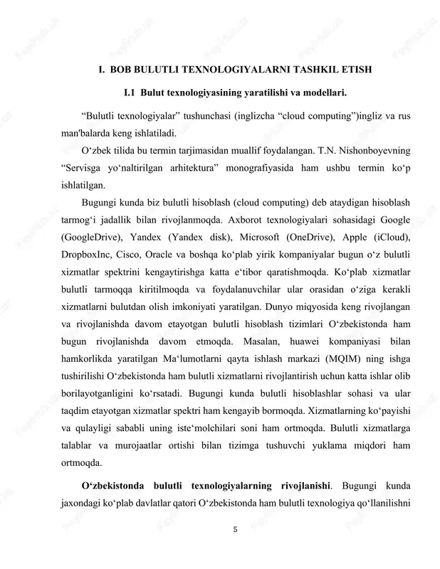 texnologiyalar bilan taqdim etish uchun yagona platformaning joriy etilishi yangi maʻlumotlarni qayta ishlash markaziga mahsulotlar portfelining diversifikatsiyasi imkoniyatlari va «o‘zbektelekom» kompaniyasining bozordagi so‘zsiz ustunligini taʻminlaydigan keng imkoniyatlarni ochib beradi. data-markaz joriy konfiguratsiyasi 160 bleyd-server, 1 petabayt sig‘imli maʻlumotlar saqlash ombori bilan kelajakda 10 petabaytgacha serverlar sonining kengaytirish imkoniyatini taqdim etadi. mqim (maʻlumotlarni qayta ishlash markazining) ishonchliligi darajasi uptime institute klassifikatsiyasi bo‘yicha tier iii xalqaro tizimiga muvofiq keladi, yaʻni mqim infrastrukturasining rezervlanishi «n+1» formulasi bo‘yicha taʻminlanadi, bunda ishonchlilik koyeffitsiyenti 99.982(%) foizni tashkil etadi. bu data-markazi barcha muhandislik tizimostilaridan rezervlanish imkoniyatiga egaligini anglatadi va mqim ishlarini to‘xtatmasdan taʻmirlash-profilaktika ishlarini amalga oshirishga imkon beradi. yangi o‘zbektelekom mqim mijozlariga bulutli servislar orasida vps “virtual server” xizmatini taqdim etishga tayyor. mijozlar “bulutda” xususiy infrastrukturani yaratish va tunu kun jaxonning istalgan nuqtasida to‘liq izolyatsiyalangan avtonom infrastrukturaga ulanish imkoniyatiga ega bo‘lish uchun bulutli platforma yordamida mqim hisoblash quvvatini ijaraga olishlari mumkin. bundan tashqari, uzcloud mijozlari tadbirkorlarga internet …