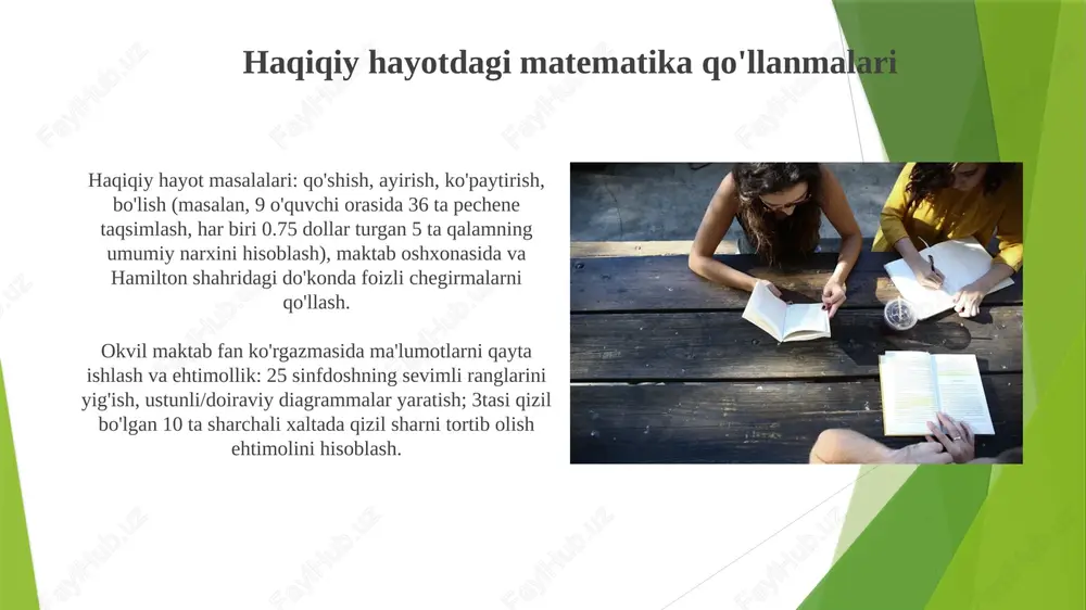 matematika o'yinlari va topshırıqlar - Page 5