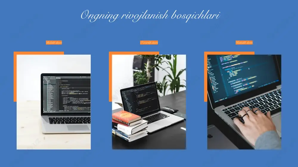 lar ongning ta'siri qadriyatlar qanday shakllanadi? ong va rivojlanish ong va innovatsiyalar ong va innovatsion jarayonlar ong inson fikrining asosiy manbai bo'lib, u yangi g'oyalar va innovatsiyalarni yaratishda muhim rol o'ynaydi. innovatsion jarayonlar ongning ijodiy qobiliyatlari va fikrlash usullaridan kelib chiqadi, bu esa yangi yechimlar va g'oyalarni shakllantiradi. yangi g'oyalar va innovatsiyalar yangi g'oyalarni yaratish uchun ongning ochiqligi va qiziqishi zarur. innovatsiyalar, ko'pincha, mavjud bilim va tajribalarga asoslanib, yangi fikrlar va tushunchalarni birlashtirish orqali paydo bo'ladi. bu jarayonda muammolarni hal qilish va yangi imkoniyatlarni qidirish muhimdir. ong va taraqqiyot ongning rivojlanishi insoniyat taraqqiyotida muhim ahamiyatga ega. innovatsiyalar orqali biz yangi texnologiyalar va bilimlarni kashf etamiz, bu esa jamiyatni rivojlantirishga yordam beradi. shu bilan birga, ongning o'zgarishi va rivojlanishi jamiyatdagi o'zgarishlar va yangi fikrlarning paydo bo'lishini ta'minlaydi. ong va uning ta'limdagi roli ong va kelajakdagi rivojlanish ong kelajakda rivojlanish jarayonida muhim rol o'ynaydi. texnologiyalar, masalan, sun'iy intellekt va avtomatlashtirish, inson ongini …