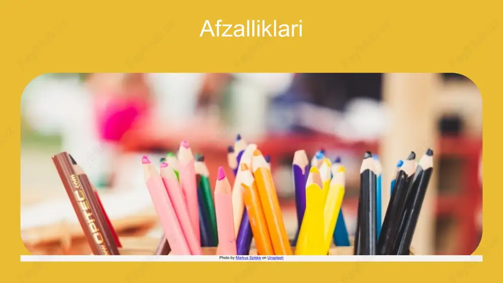 uvchilar yangi texnologiyalarni o'z darslarida qo'llash orqali o'quv jarayonini yanada diversifikatsiya qilishlari mumkin, bu esa talabalar uchun qiziqarli va samarali ta'lim muhitini yaratadi. o'quv jarayonida yangi texnologiyalarni joriy etish o'qituvchi va talabalar o'rtasida aloqani kuchaytiradi. bu, masalan, onlayn platformalar orqali o'zaro fikr almashish, video darslar yoki virtual sinflar tashkil qilish orqali amalga oshirilishi mumkin. 02 01 03 ta'limda interaktivlik, talabalar va o'qituvchilar o'rtasida faol aloqani ta'minlaydigan muhim jarayondir. bu jarayon, talabalarni o'z bilimlarini faol tarzda qo'llashga va shaxsiy fikrlarini ifoda etishga undaydi. interaktivlik, talabalar ishtirokini oshiradi, bu esa o'qituvchilarga yanada samarali ta'lim berishga yordam beradi. o'qituvchilarning roli interaktiv ta'limda juda muhimdir. ular, talabalarni rag'batlantirish va o'zaro fikr almashish jarayonida yo'l-yo'riq ko'rsatish orqali interaktiv muhitni yaratishda mas'uldirlar. o'qituvchilar, interaktiv metodlarni o'z darslarida qo'llash orqali talabalarning o'zlashtirish jarayonini sezilarli darajada yaxshilay olishadi. ta'lim jarayonida interaktiv usullar, masalan, guruh ishlarini, muhokama va o'yinlarni o'z ichiga oladi. "hot potatoes" dasturi, multimedia o'quv kurslarini yaratishda …