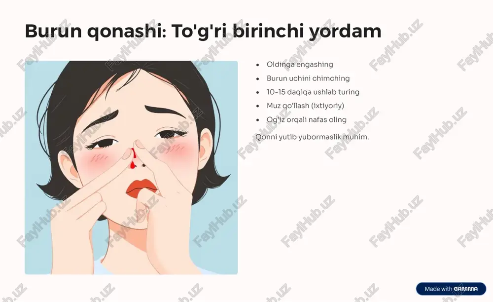 hayot xavfsizligi. birinchi yordam korsatish - Page 5